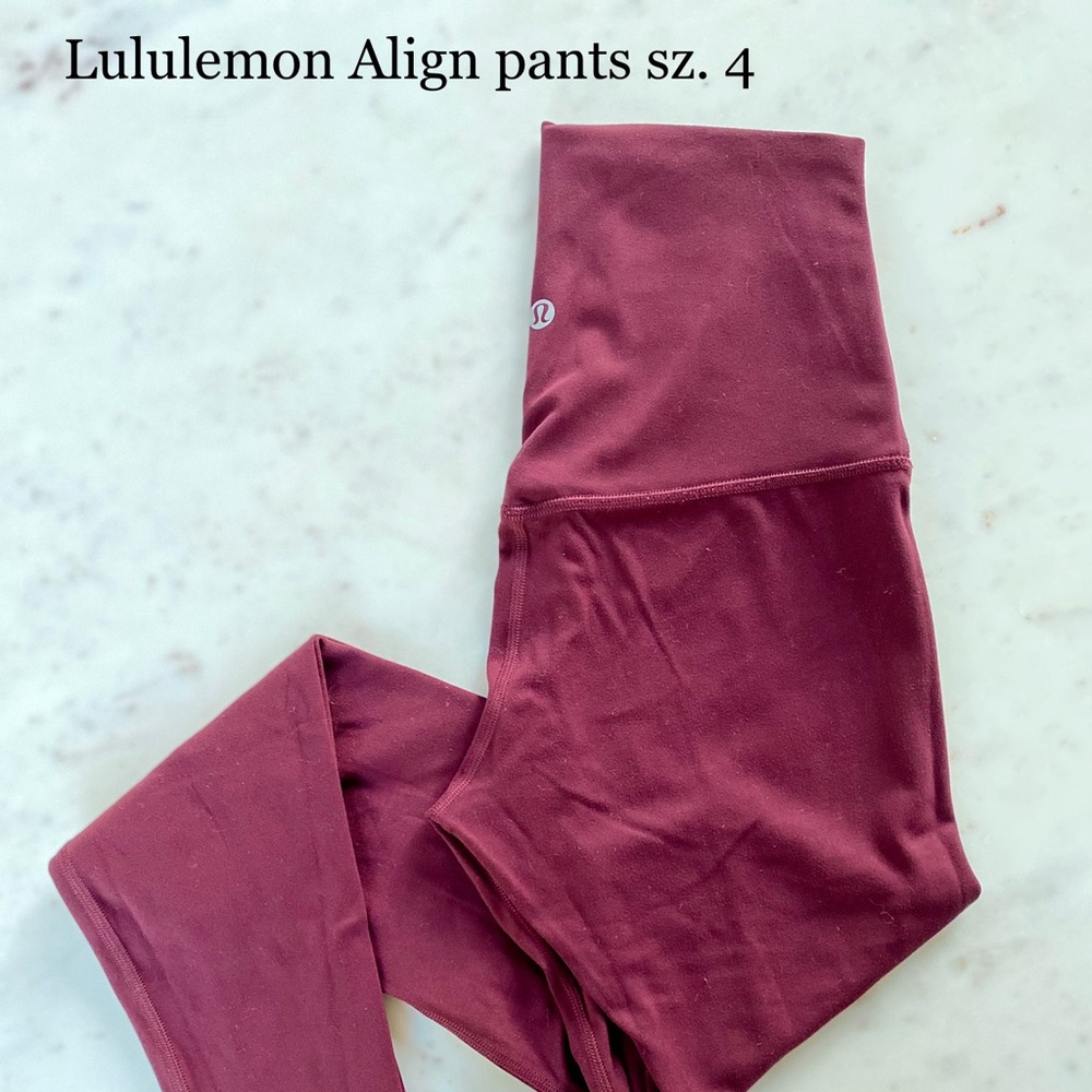 Lululemon Align Leggings Size, 4